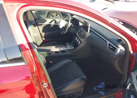 2019 Genesis G70 2.0T Advanced из США, поврежденный, VIN KMTG44LA1KU032421